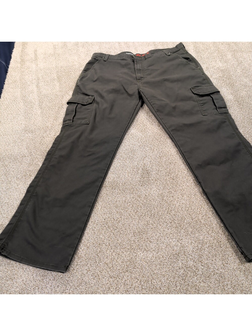 Dickies FLEX Olive Green Heavy Duty Cargo Pants 30x30 Regular Fit